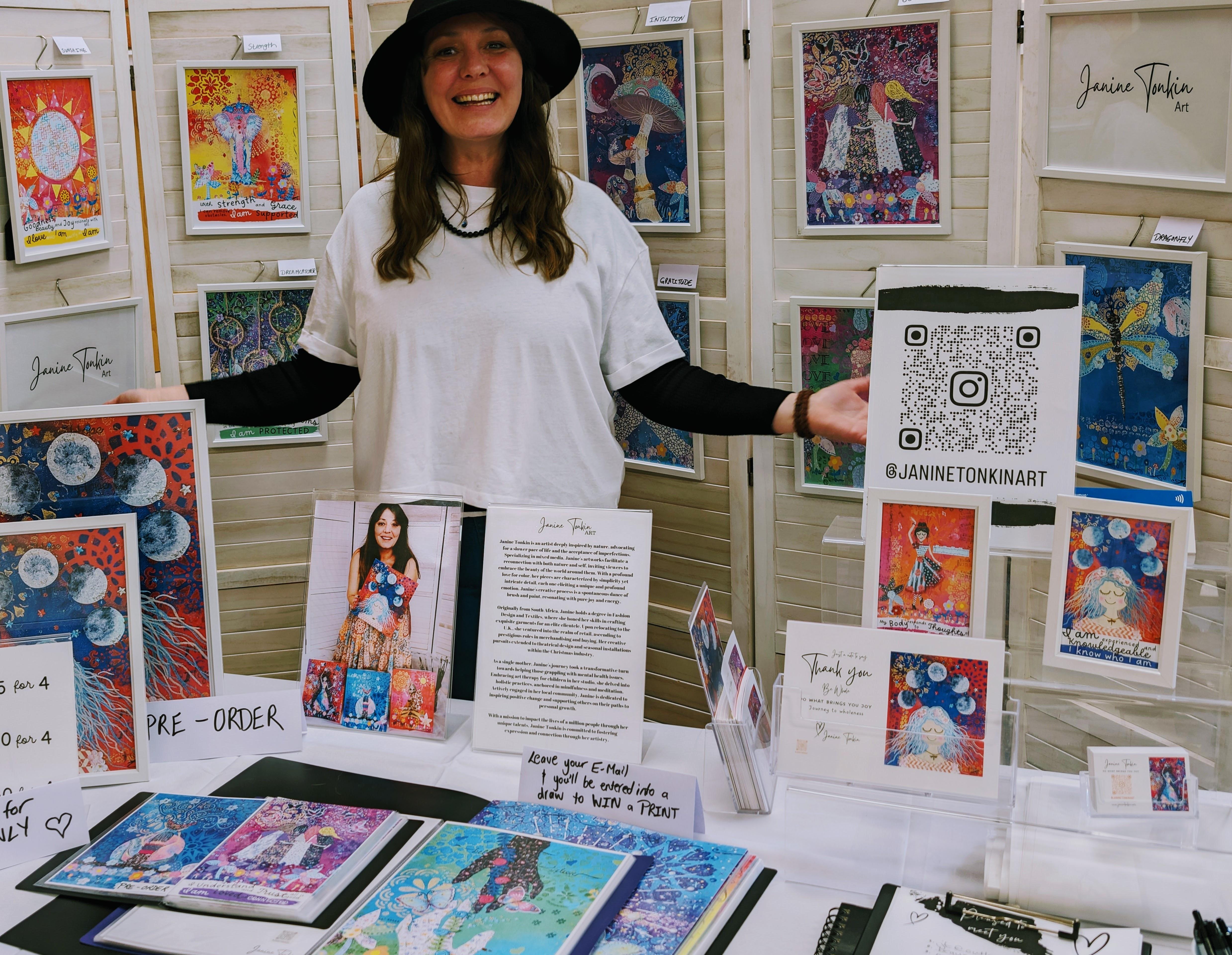 Janine Tonkin Art Launches her first collection "Learning to Love"