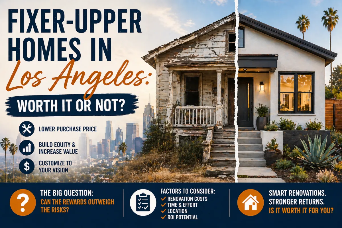 Fixer-Upper Homes in Los Angeles: Worth It or Not?