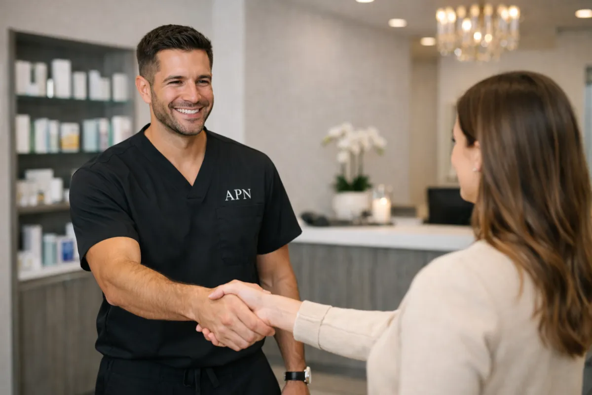 three men sitting on chair beside tables