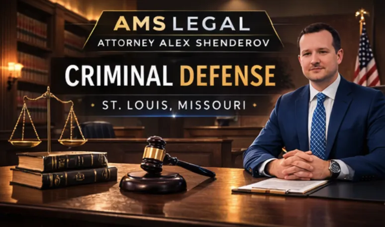 Alex Shenderov St. Louis criminal defense attorney at AMS Legal representing clients charged with crimes in Missouri courts