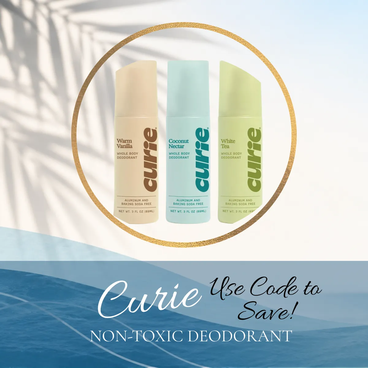 CURIE DEODORANT
