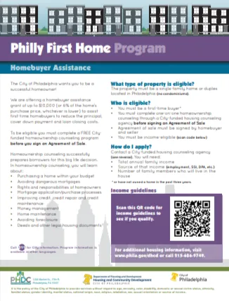 Philly First Home: Grants for First-Time Buyers
