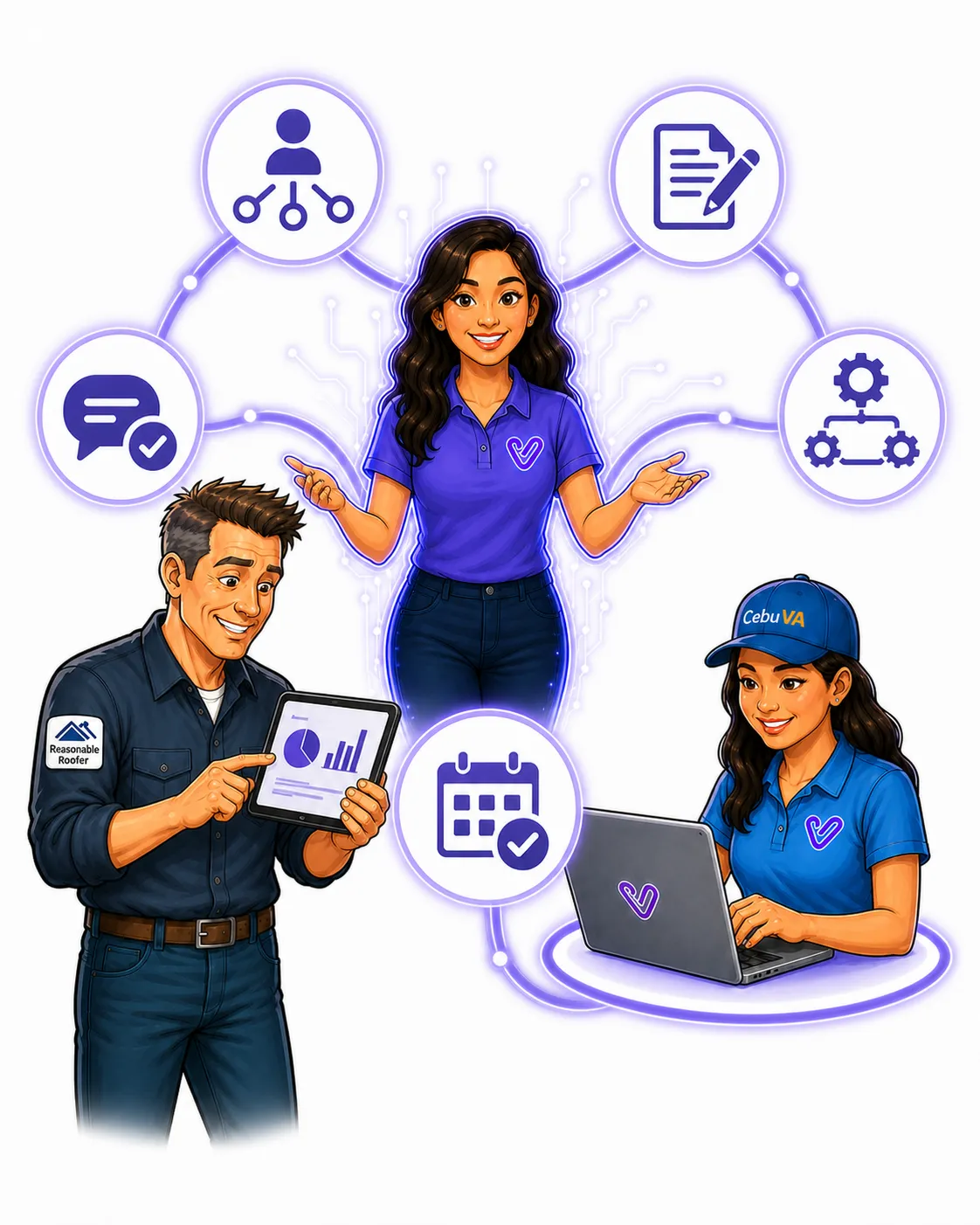 CebuVA virtual assistant services for outreach content sales operations and executive support