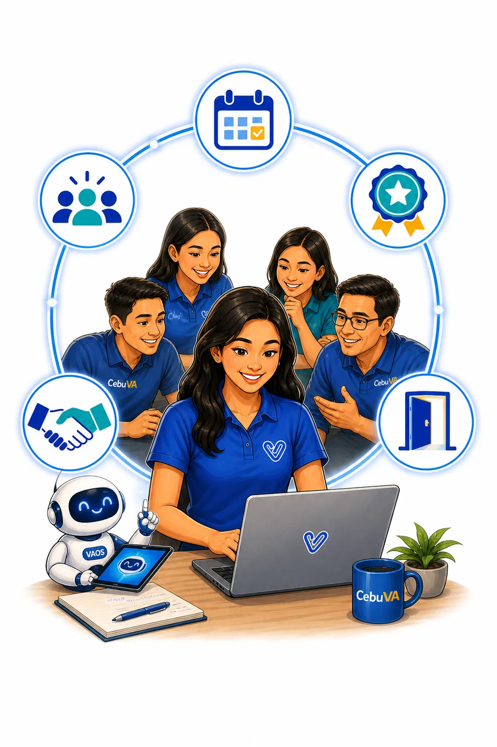 Free CebuVA virtual assistant training community with AiRA VAOS and trusted referrals