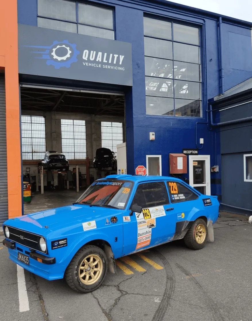 brake and clutch repair vehicle in Dunedin workshop