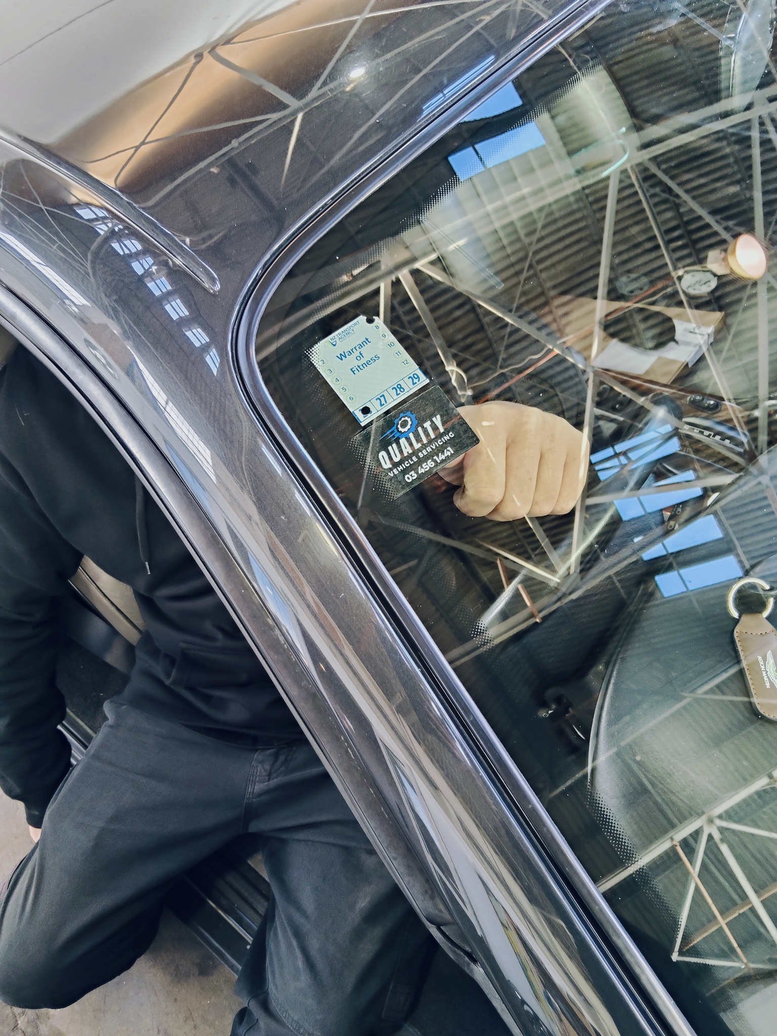 mechanic servicing car interior Dunedin vehicle servicing