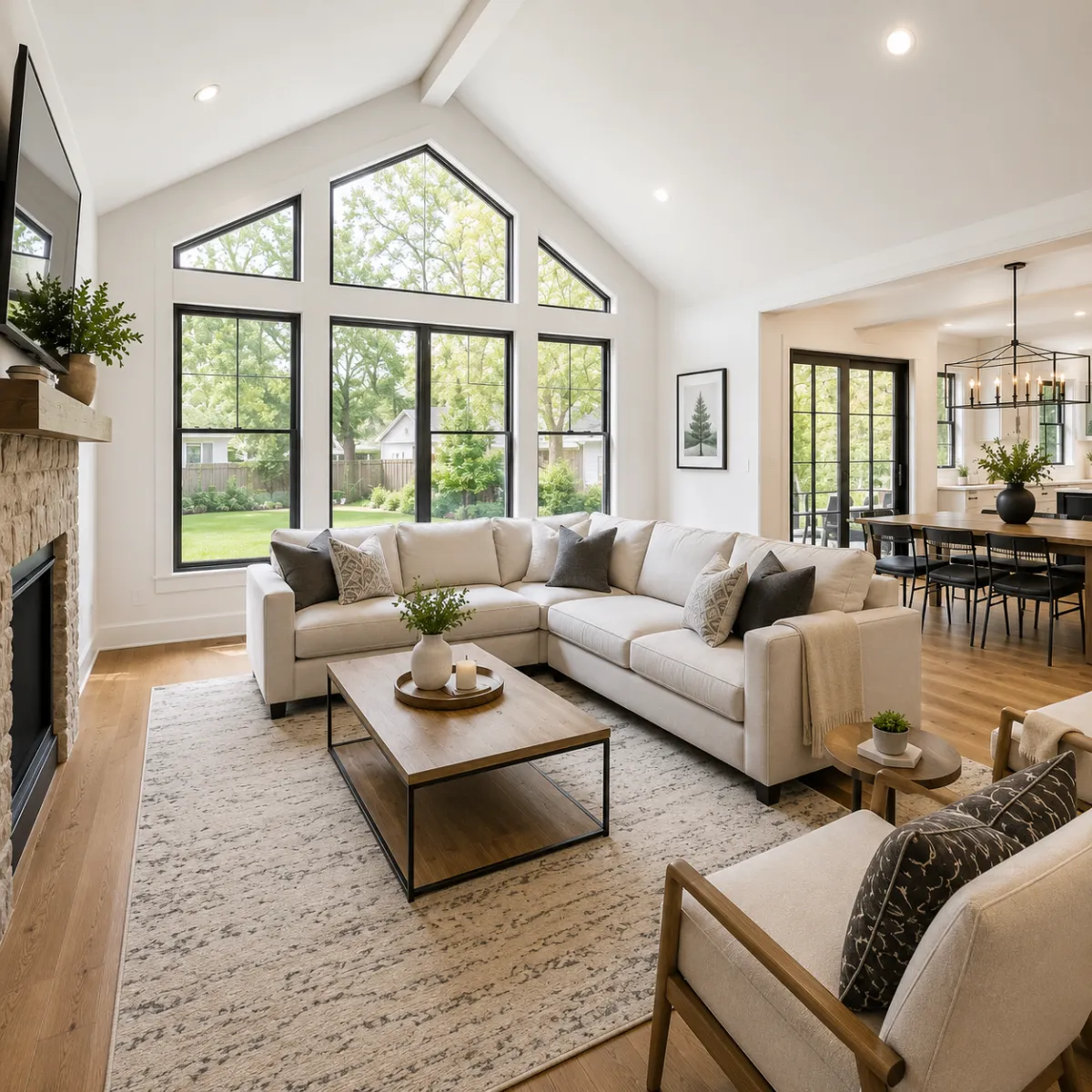 Interior of a new home addition by Pro Partners Remodeling Milwaukee