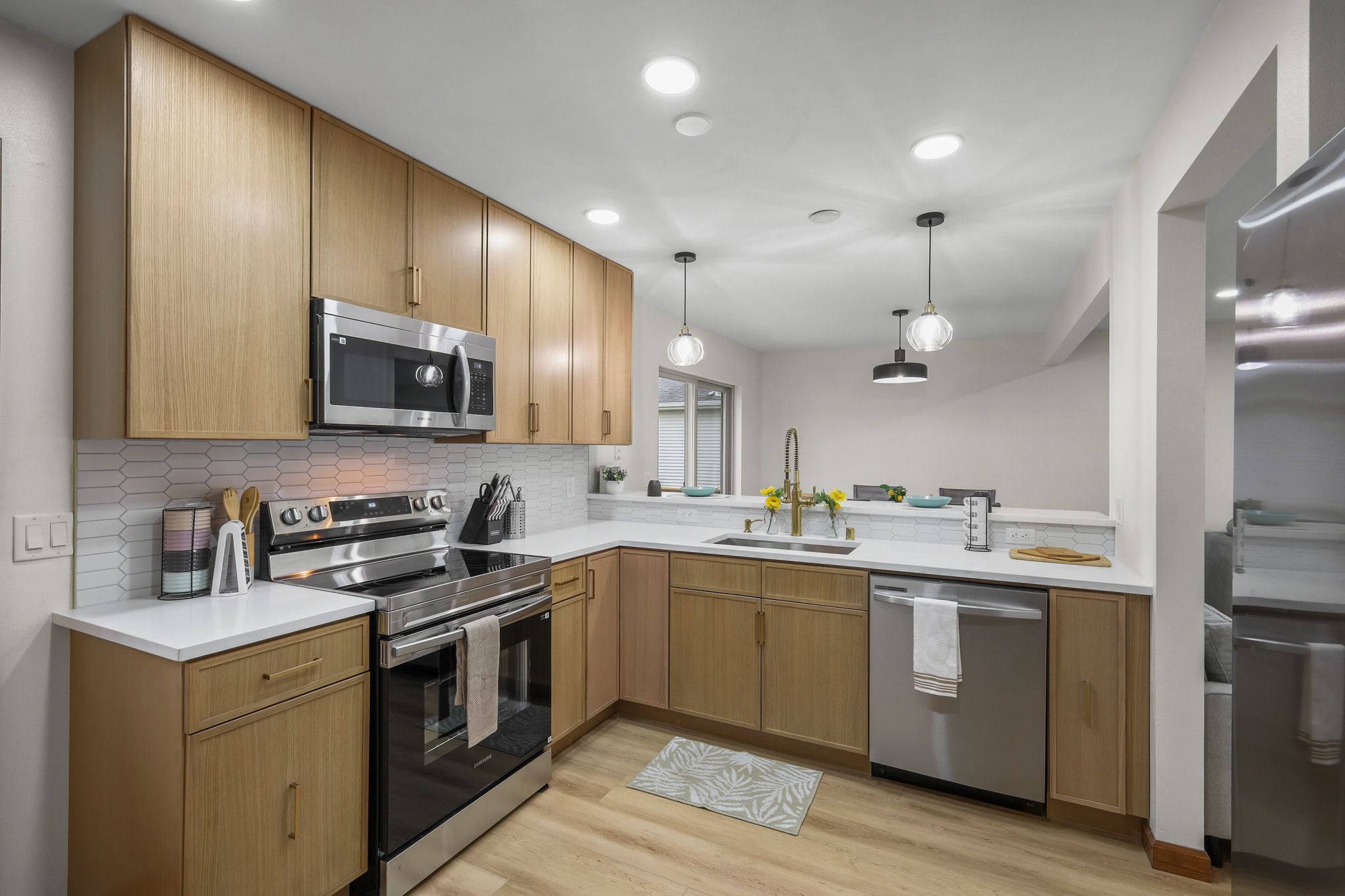 Full kitchen renovation in a Milwaukee home by Pro Partners Remodeling