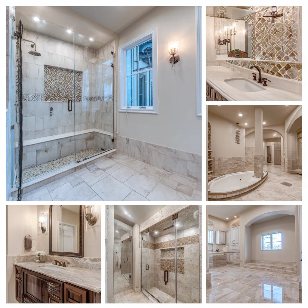 Orange metal structure covered by blue tarp