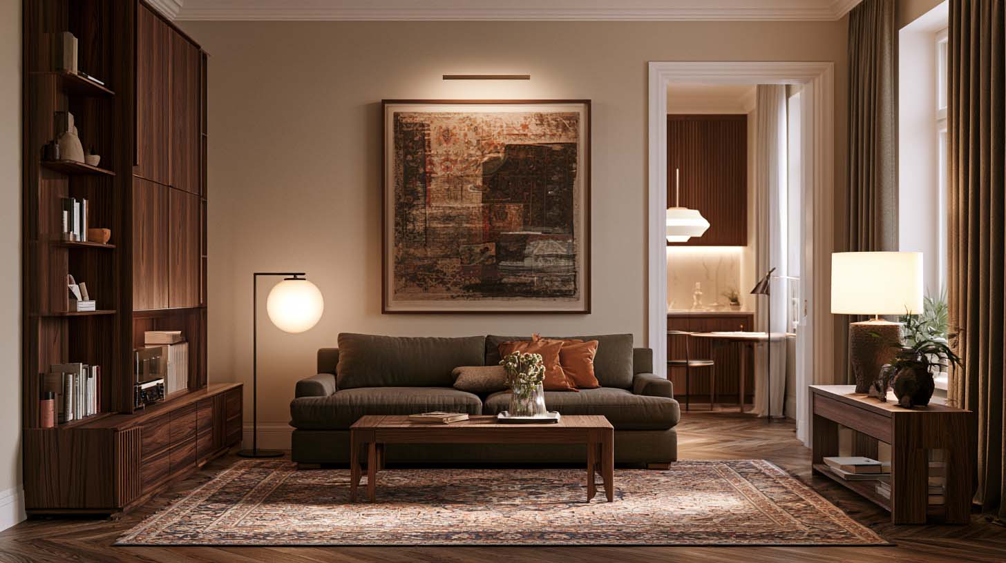 Masculine Apartment Ideas That Won't Shrink the Space