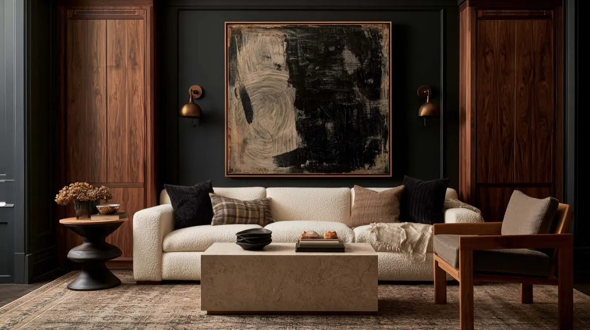 Modern Masculine Interior Design Without the Cold Minimalism