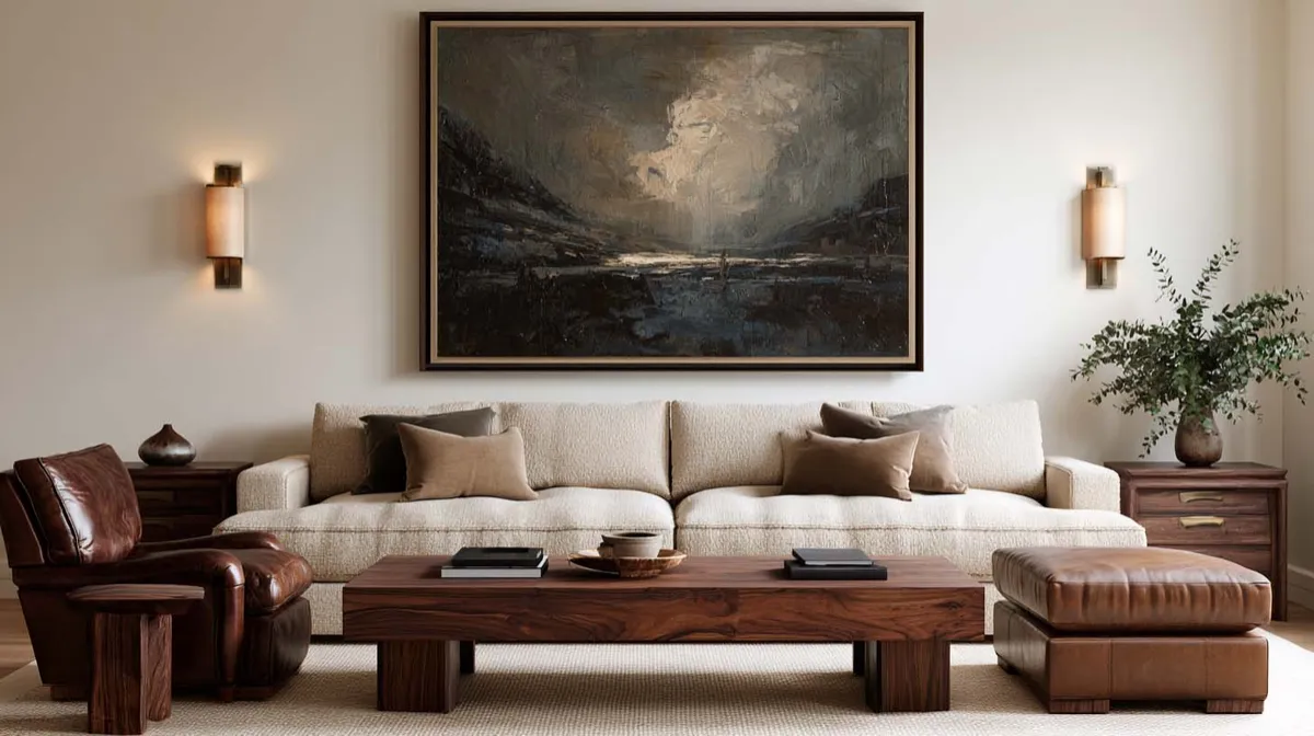 How to Choose Artwork for a Masculine Interior