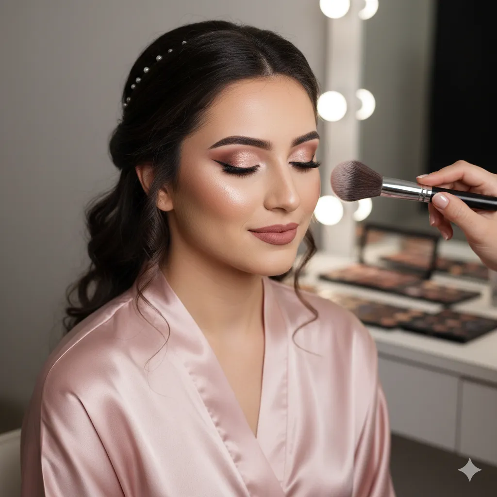 Resultado de un maquillaje para una graduacion 