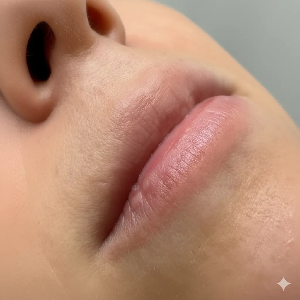 labios naturales  antes del hidralips