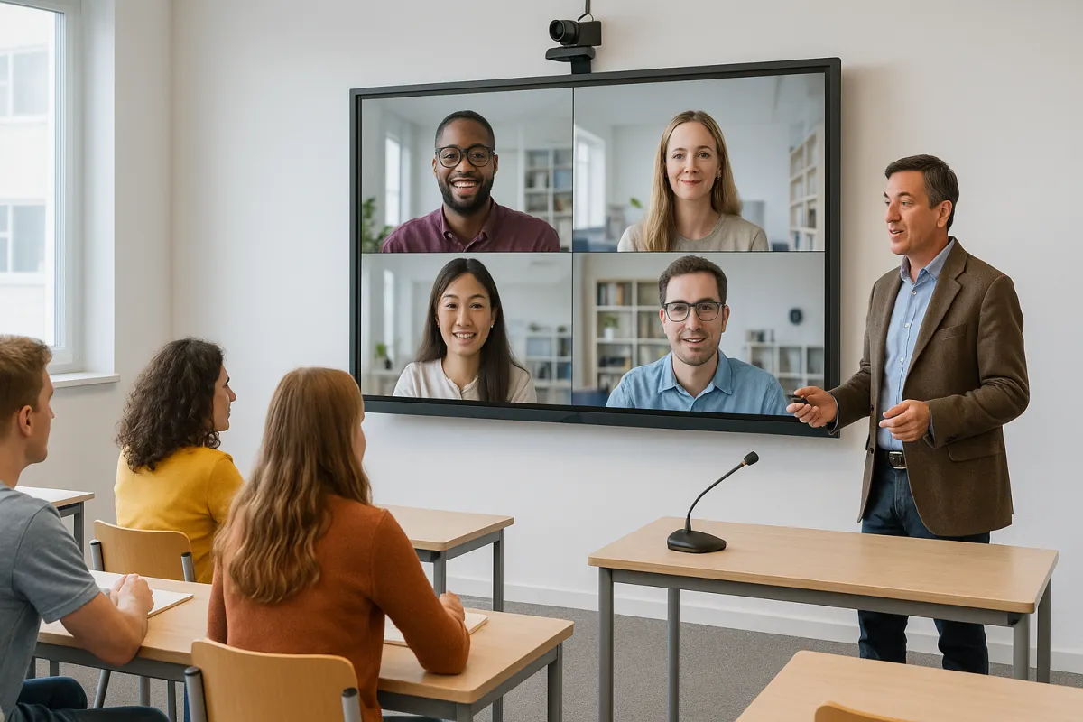 Hybrid learning and Collborations