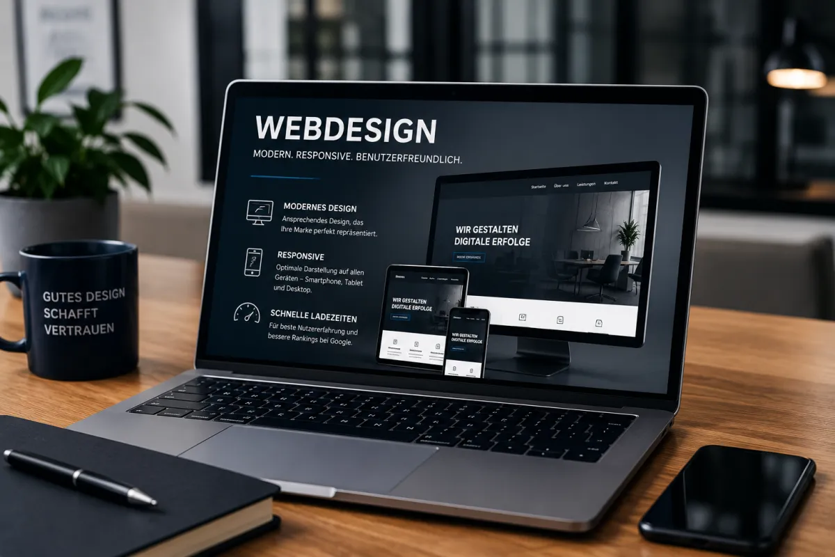Professionelles Webdesign für Unternehmen