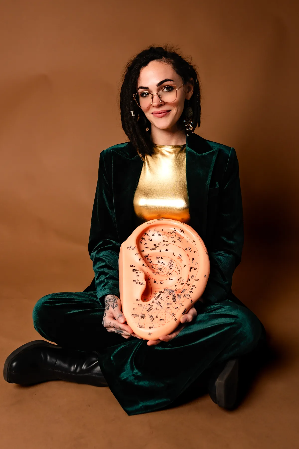 Professional deep-toned portrait of Dr. Kassie Sorokach