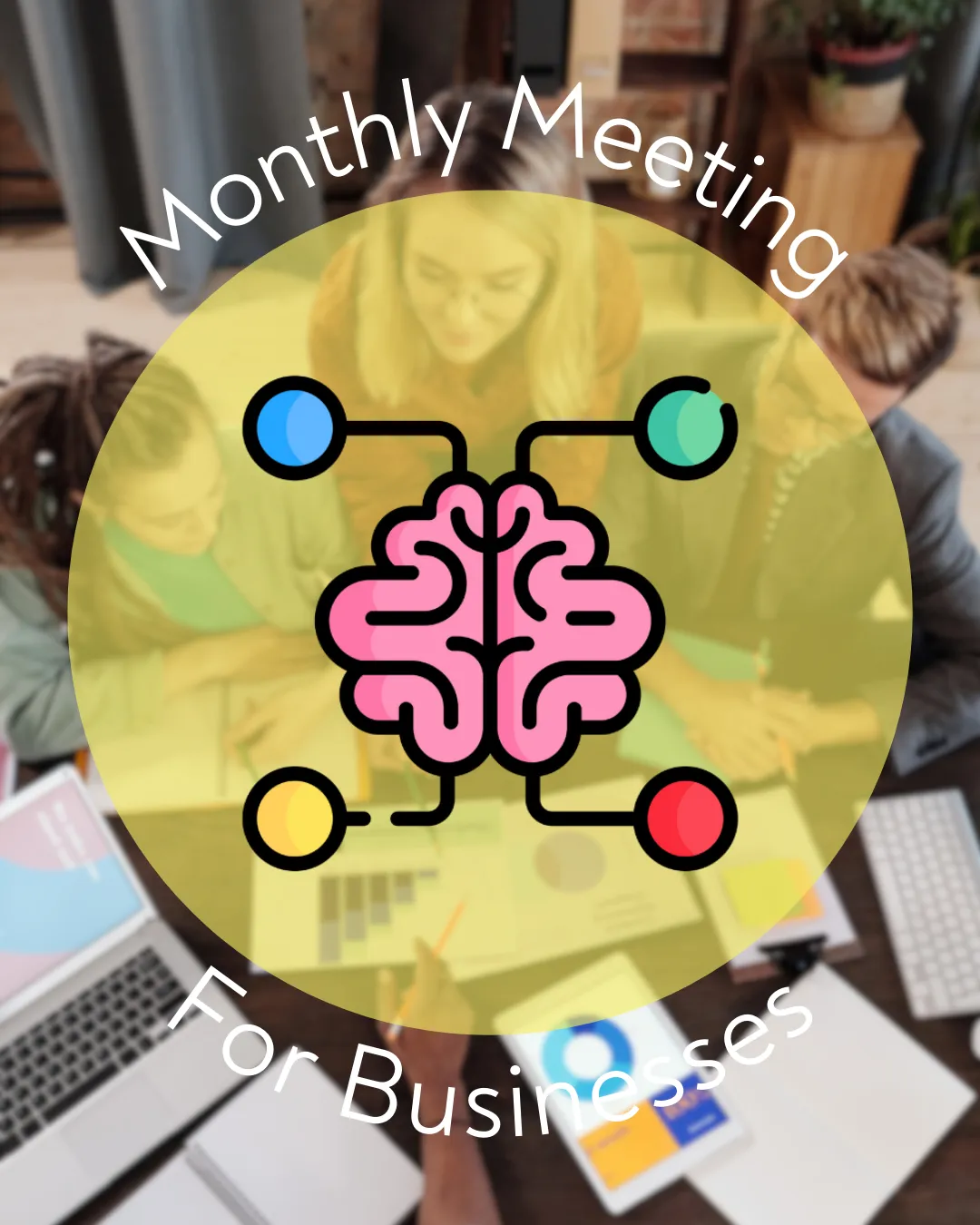 Book a monthly meeting with Market Minds Creative