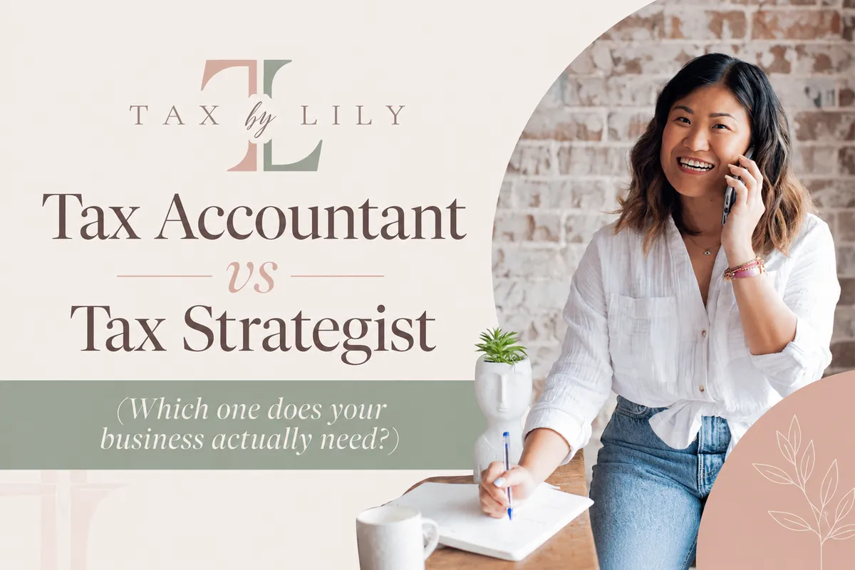 Tax Accountant vs Tax Strategist