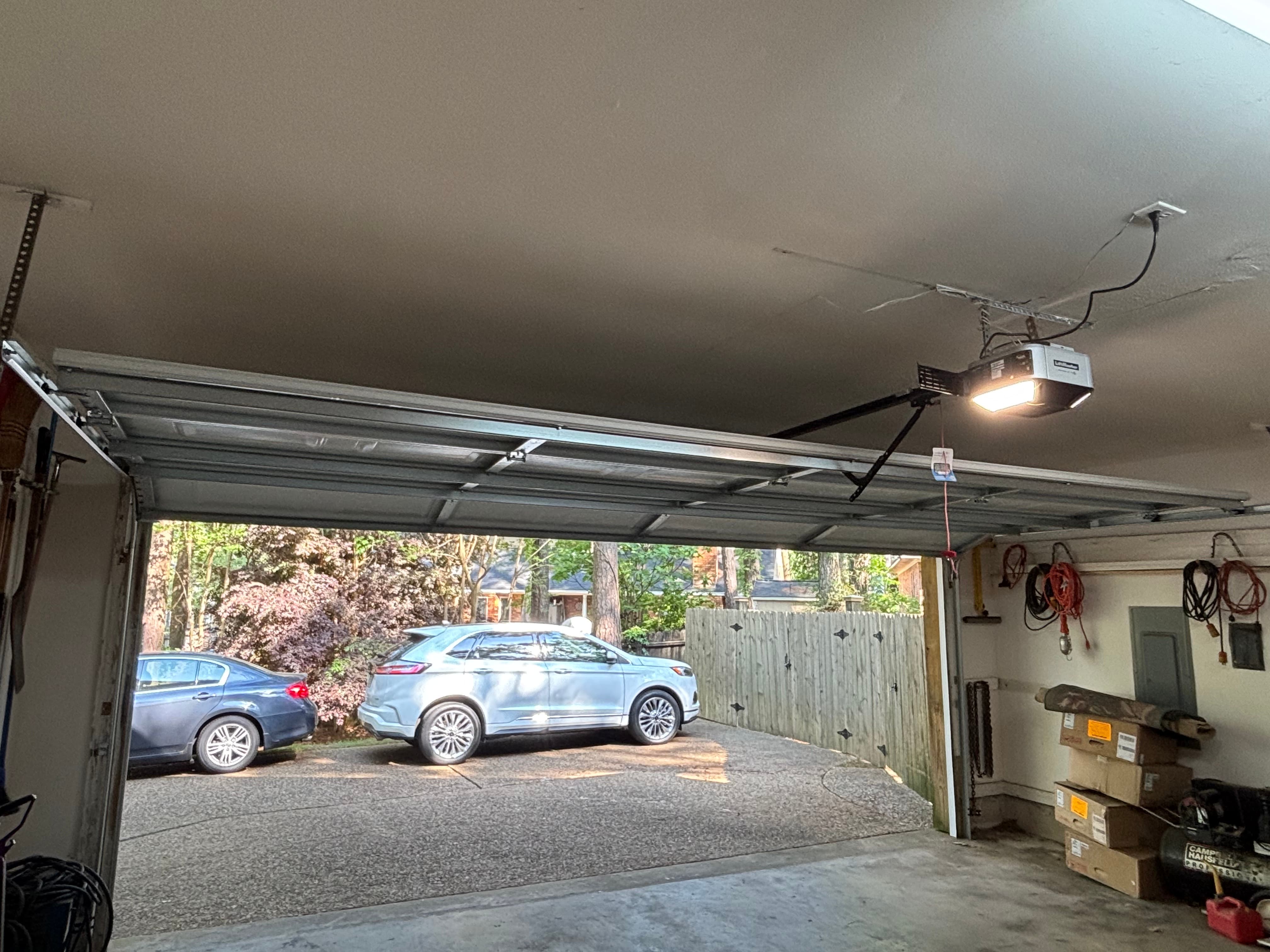 fixed garage door spring