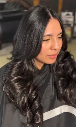 a person standing in front of a building