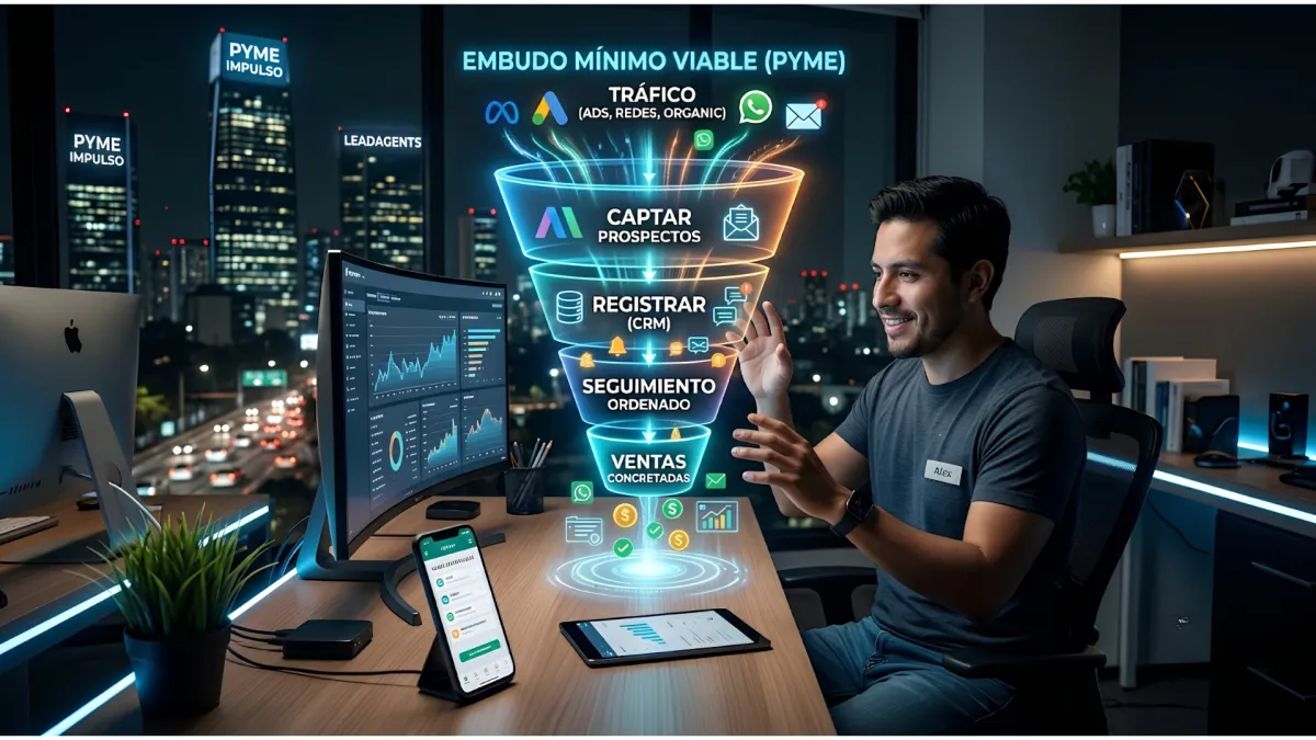¿Cómo crear un funnel de ventas efectivo para una pyme con presupuesto limitado en México?