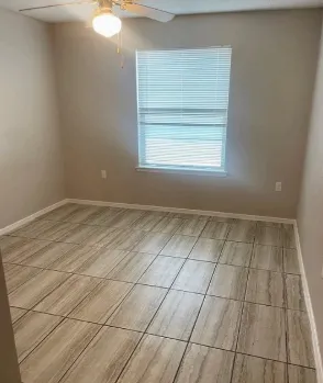 A cleaned dining room
