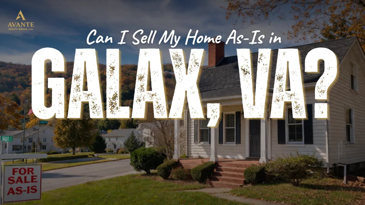 Can I Sell My Home As-Is in Galax, VA?