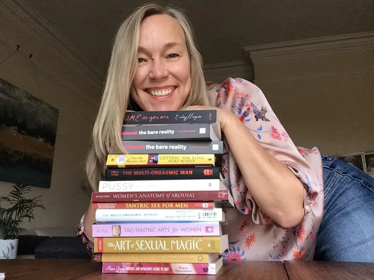 About Anne Bland smiling with Tantric Books