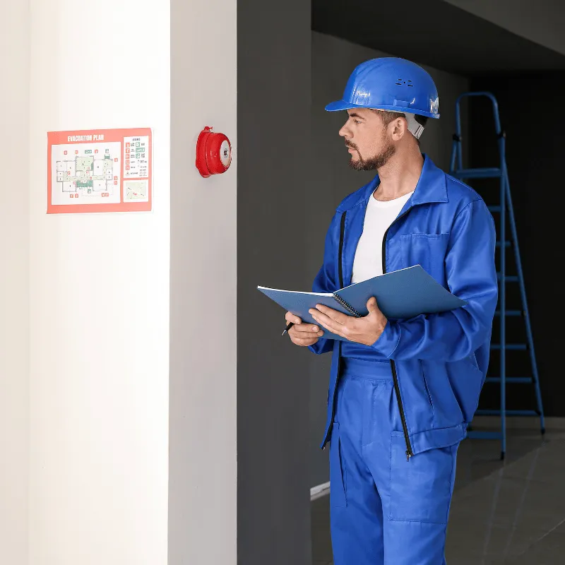 Fire Alarm Inspection in Camden County, NJ