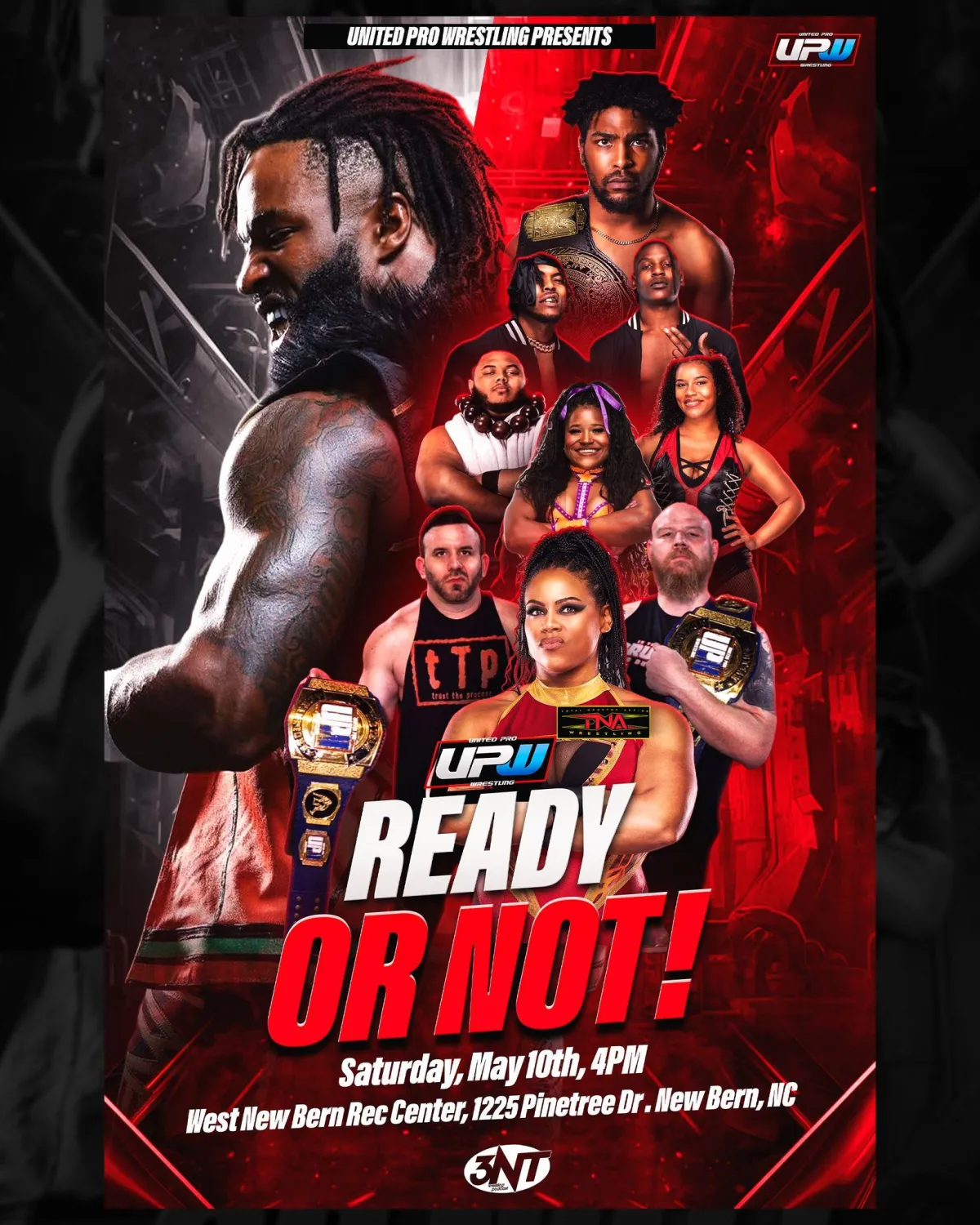 Ready or Not!  - Saturday May 10th, 4PM