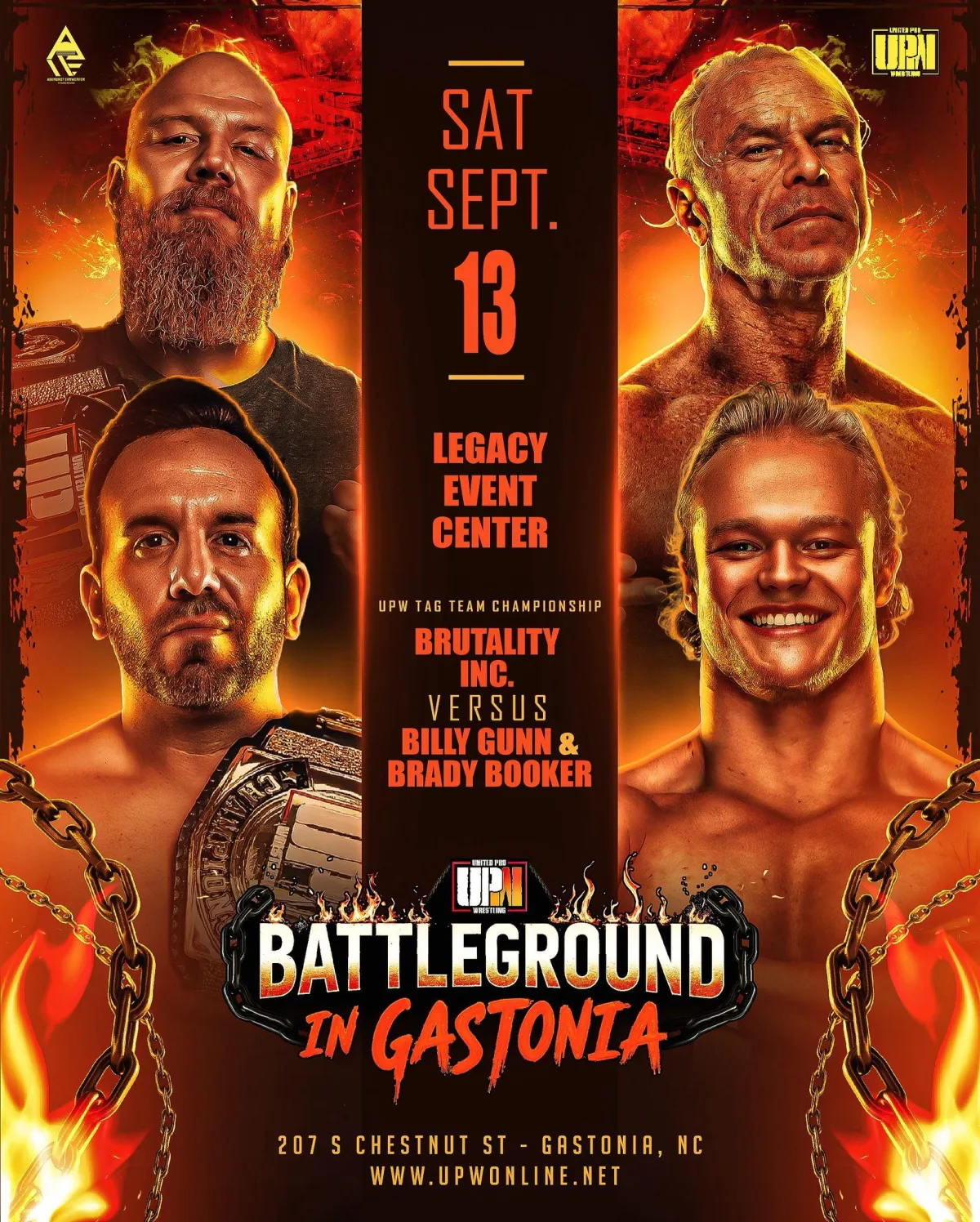 Brutality Inc vs Billy Gunn & Brady Booker