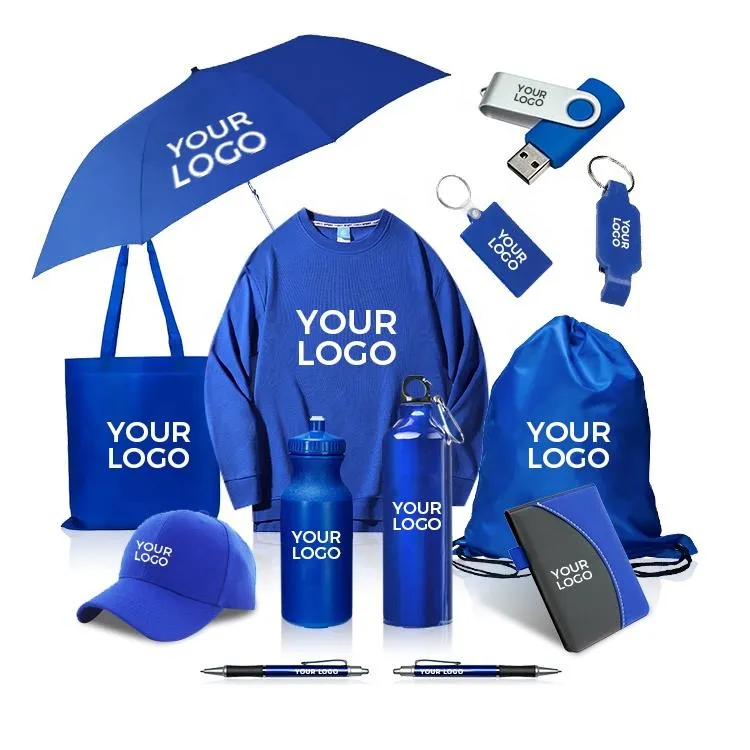Promotional products with custom logo — pens, mugs, t-shirts, bags, Florida