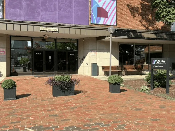Outside entrance to VAPA Center