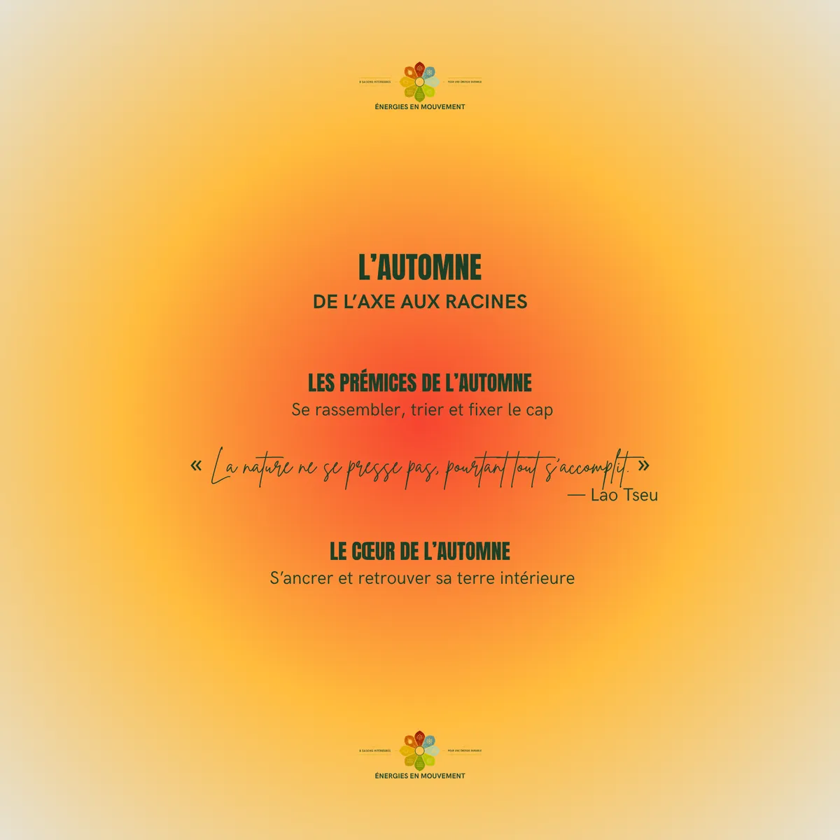 Saison automnale
