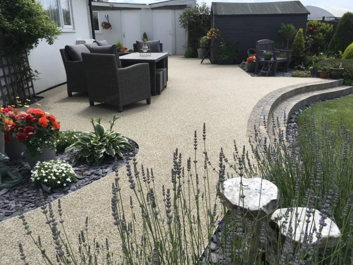 Resin Bound Surface Patio