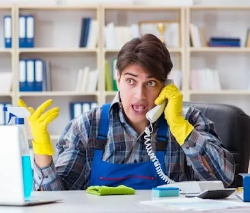 home cleaning preparation