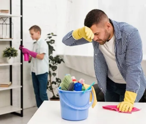 cleaning hacks for busy families