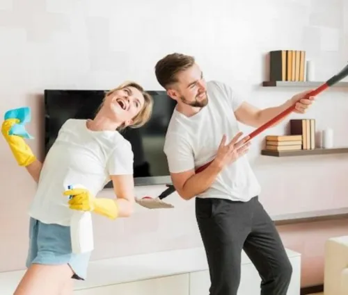 cleaning hacks for busy families