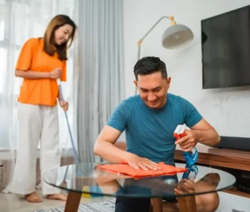 cleaning hacks for busy families