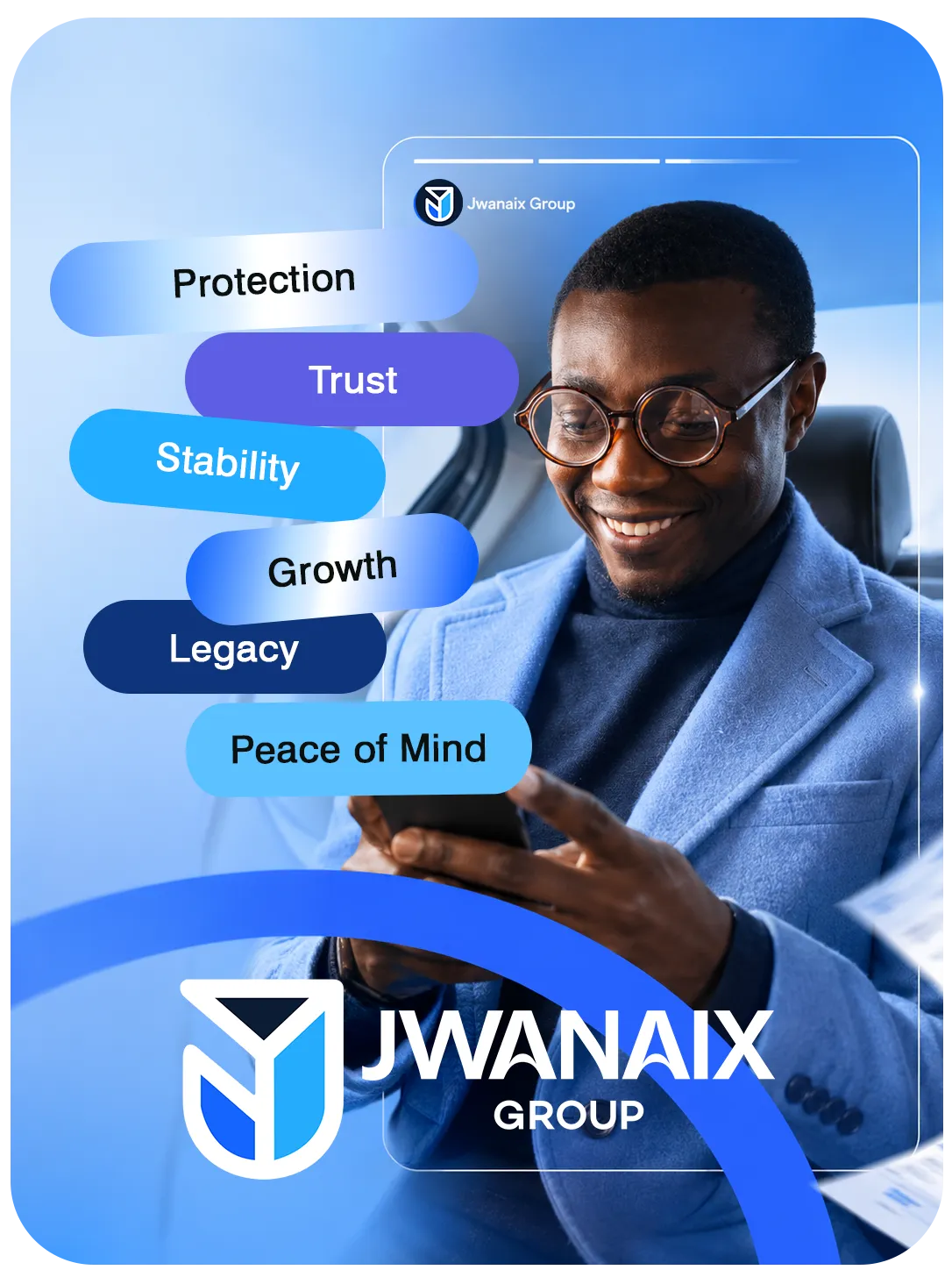 Financial consultant advising a client in a modern office