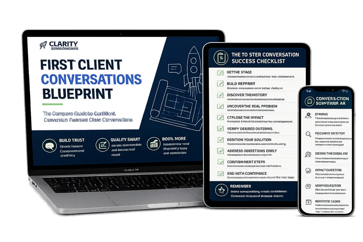 first-client-conversations-mockup