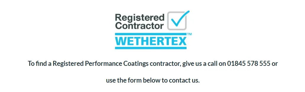 Wethertex Approved Contractors & Applicators