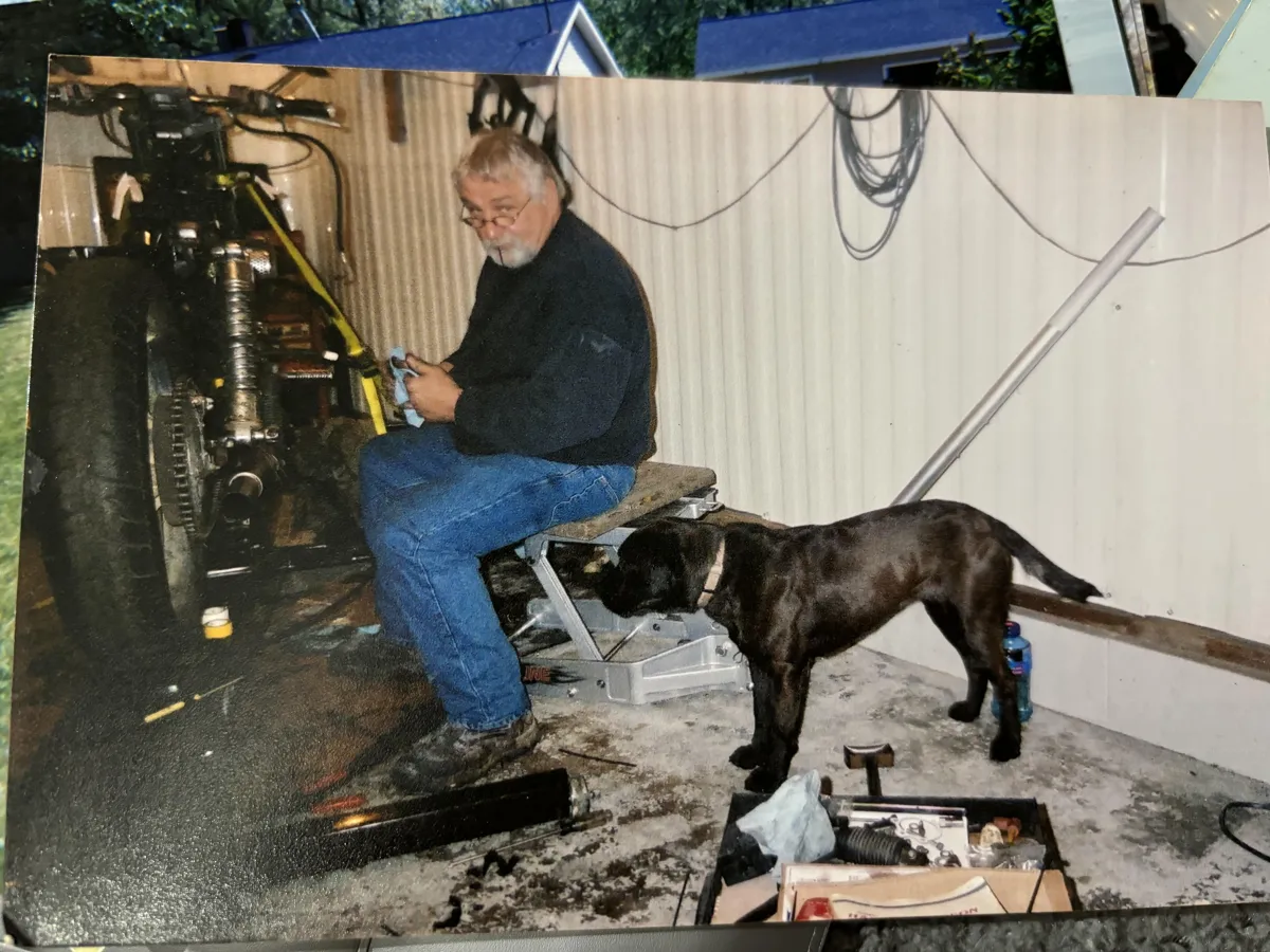 Gary Working on Car