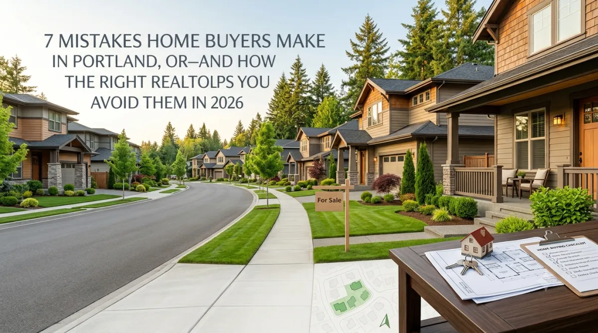 Modern homes in Portland, OR highlighting smart home buying strategies and the value of working with an experienced local Realtor in 2026.