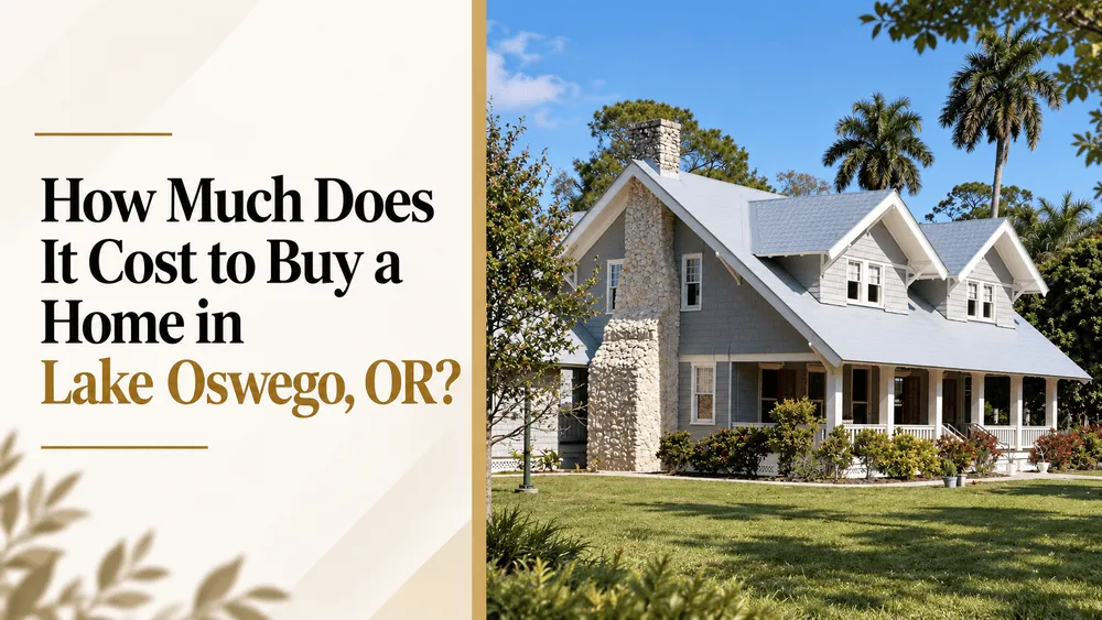 How much does it cost to buy a home in Lake Oswego OR with a local Realtor
