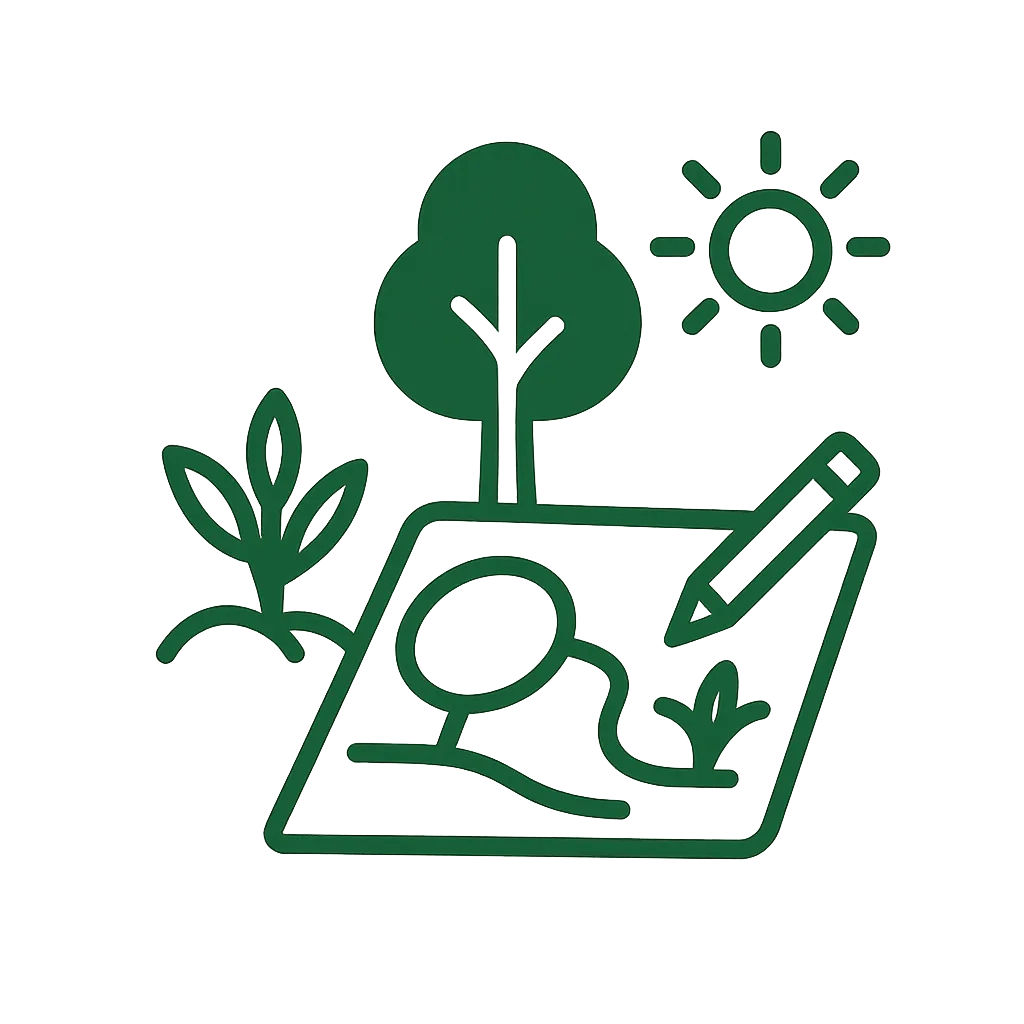 landscape design and installation icon