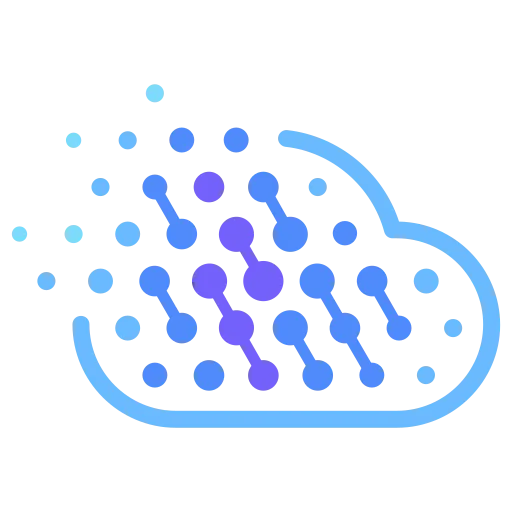 Digi-Haze Icon Be Seen in The Cloud logo