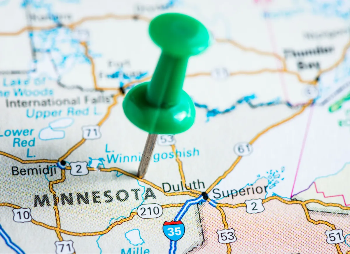 Minnesota housing market shift showing homes available for buyers in suburban neighborhood