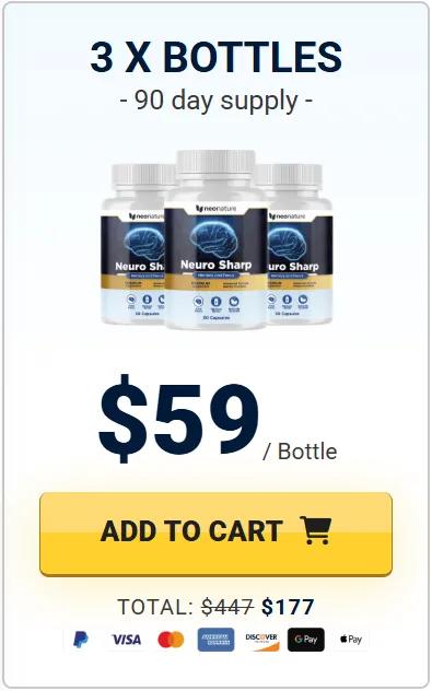 neurosharp buy 3 bottles